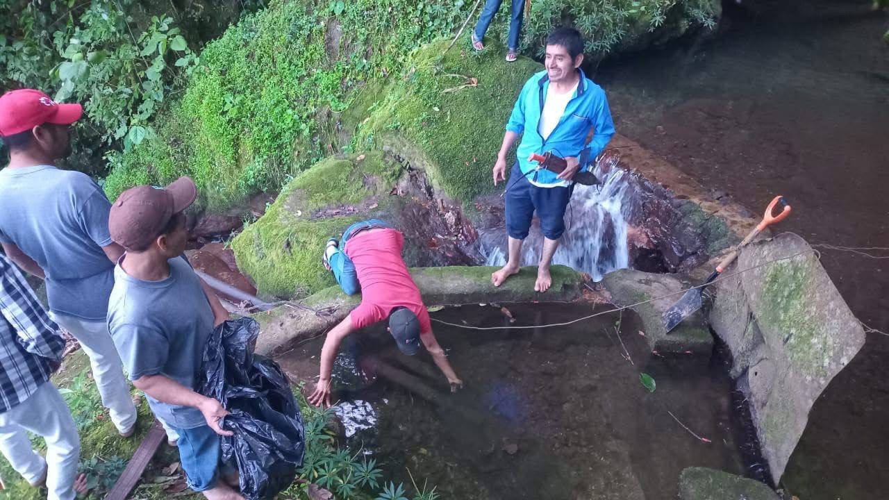 Reparación de la red principal de agua