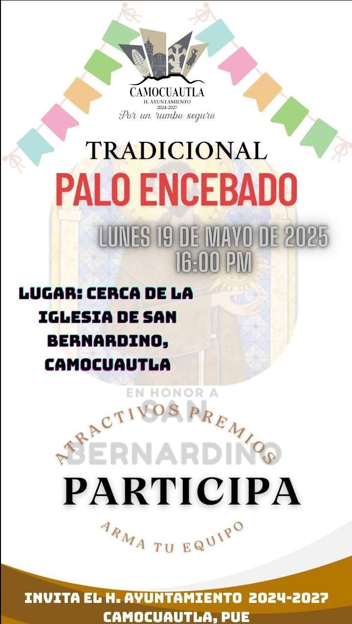 feria de la localidad de San Bernardino, Camocuautla, Pue.
