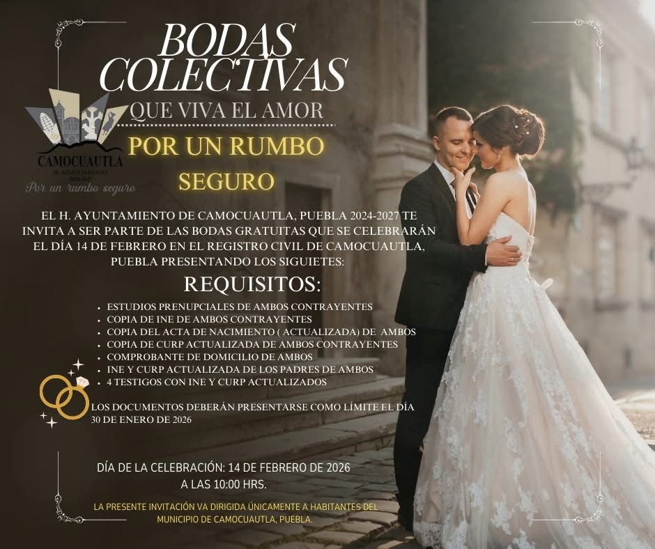 NO HAY MEJOR DÍA PARA DECIR "SÍ, ACEPTO"